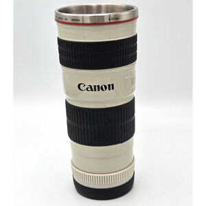 Large Canon Camera Lens Travel Mug Canon Lens Style Thermos Cup No Lid